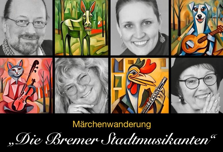 "Die Bremer Stadtmusikanten" - Märchenwanderung